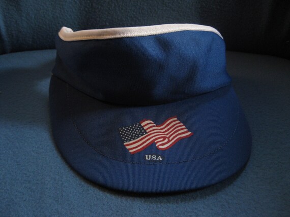 Vintage, Red White and Blue, USA, American Flag V… - image 1