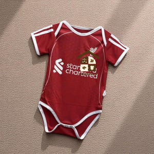 Personalized Liverpool Home Babysuit
