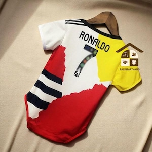 Personalized 2025 Ronaldo #7 Home Baby Bodysuit