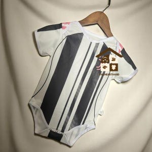 Body Neonato Juventina Come Papà - Stampato Directly | Idea Regalo Nascita Originale, Made In Italy - Foto 6