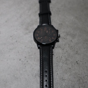men&#39;s leather watch