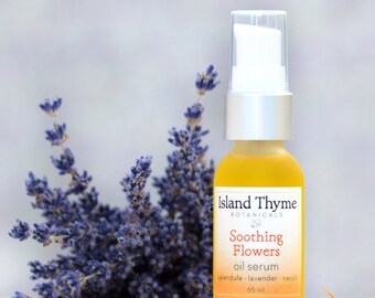 Soothing Flowers Facial Oil Serum