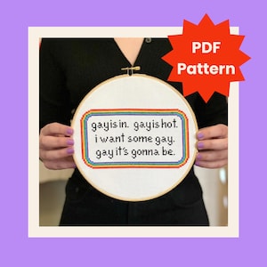 What We Do In the Shadows Cross Stitch Pattern: Laszlo Quote (Digital Download PDF)
