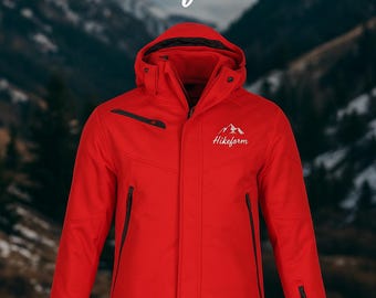 Hikeform softshell jacket for men – Windproof. Water-repellent. Timeless.