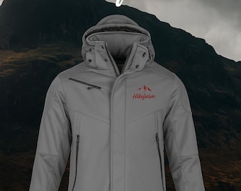 Hikeform softshell jacket for men – Windproof. Water-repellent. Timeless.