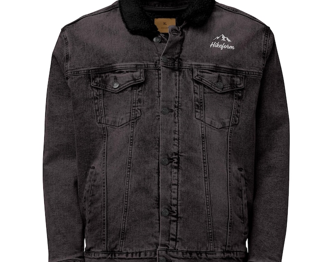Hikeform Unisex Sherpa Denim Jacket