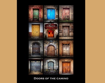 Doors of the Camino Poster