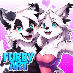 Custom Furry Character, Furry Icon, Furry Design, Furry Art, Fursona Art, Furry Character Design, Personalized OC Furry, Furry Commission