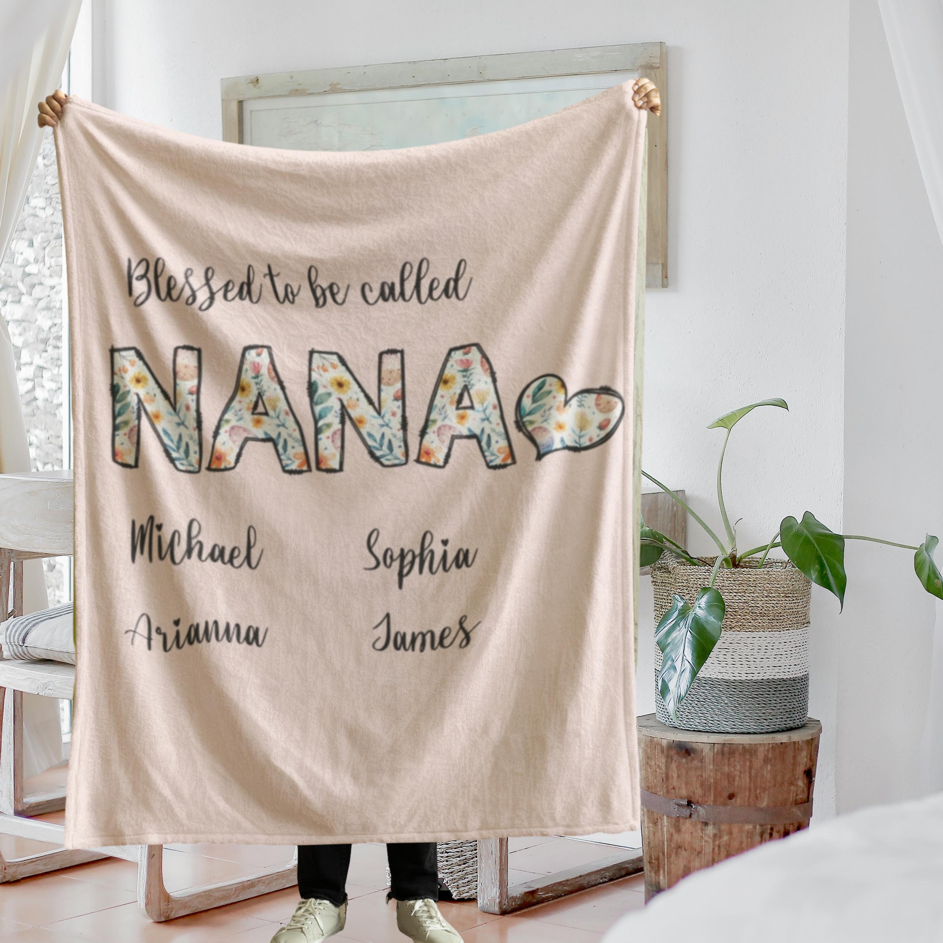 Nana blanket etsy deals