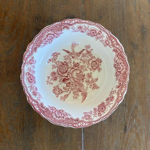 Medium porcelain bowl · Vintage Crown Ducal