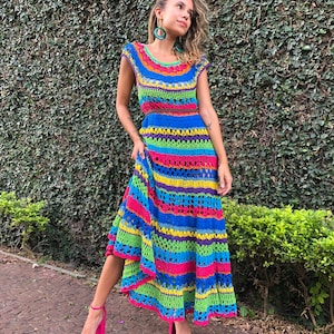 AMA dress crochet pattern image 2