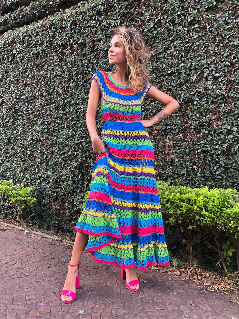 AMA dress crochet pattern image 1