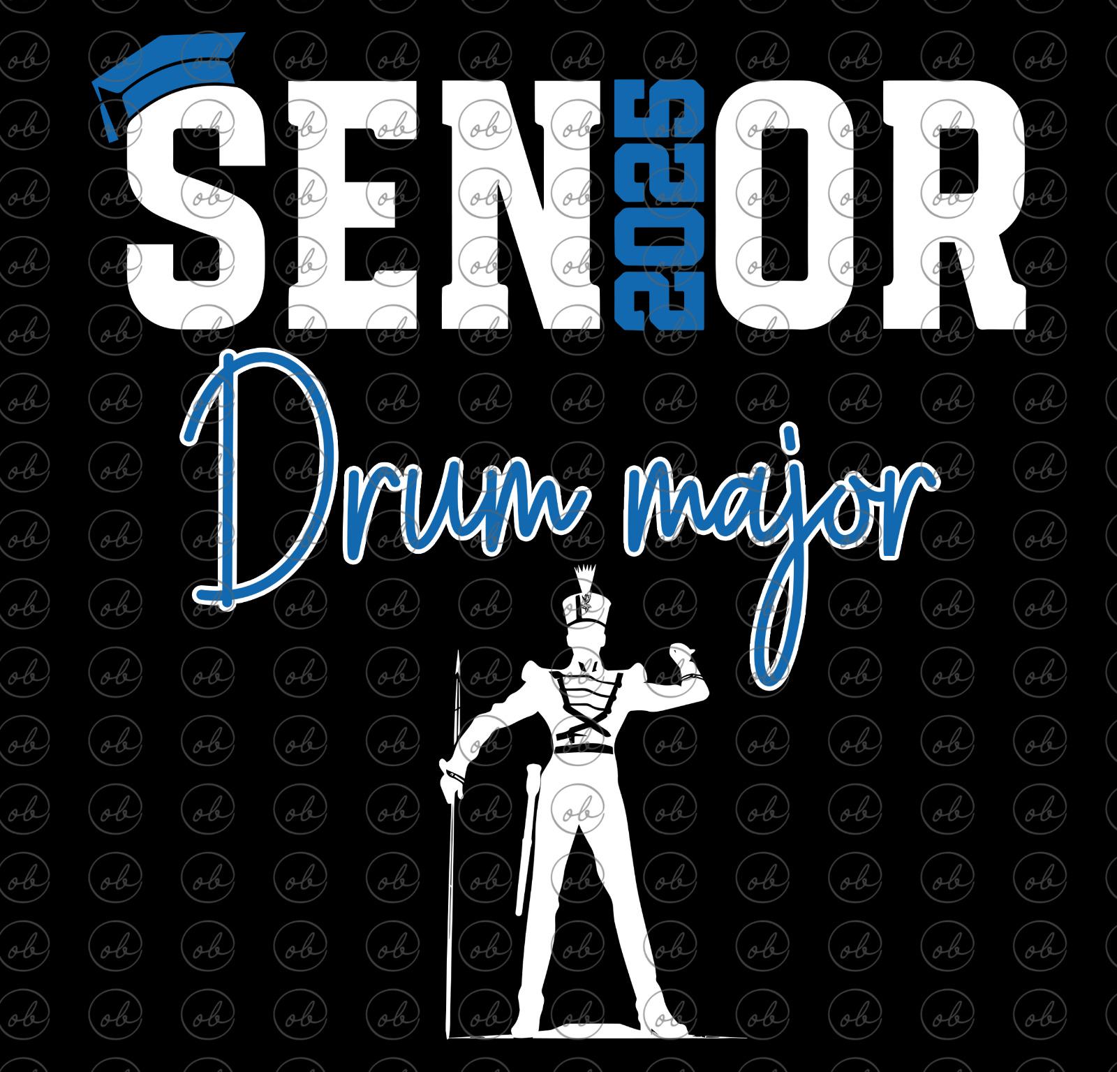 SENIOR 2025 Drum Major PNG