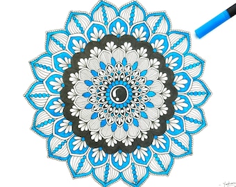 Mandala - Blue