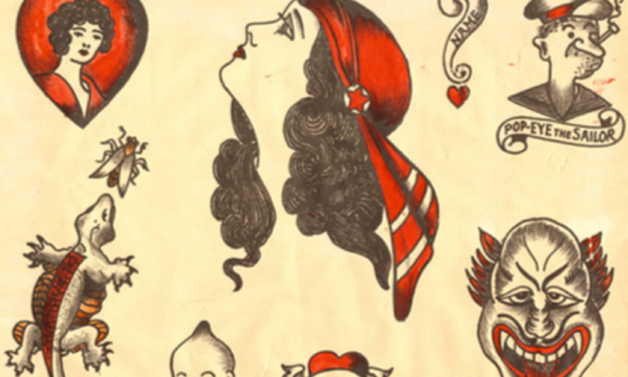 Chicago Tattoo Supply House Book Tattoo Flash Gift for Etsy