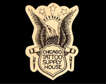 Chicago Tattoo Supply House Book | Tattoo Flash  | Gift for Tattooer | Tattoo Ideas