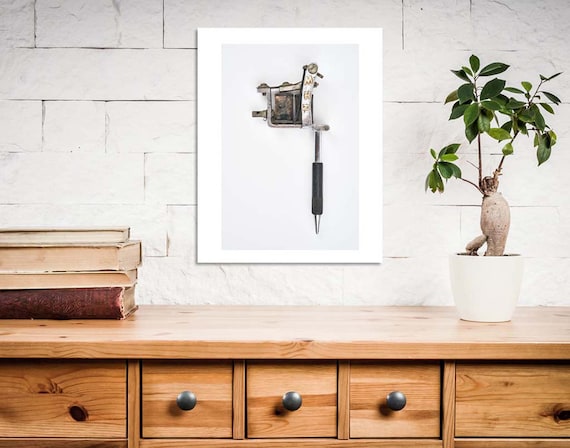 Tattoo Machine Print - Spaulding and Rogers | Tattoo Art