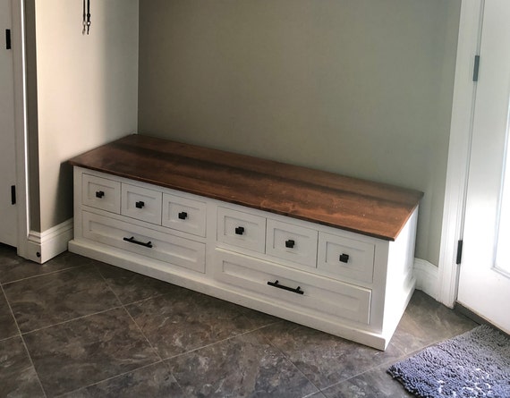 Mudroom Bench Shoe Storage Bench Entryway Bench Storage Bench Bedroom Bench