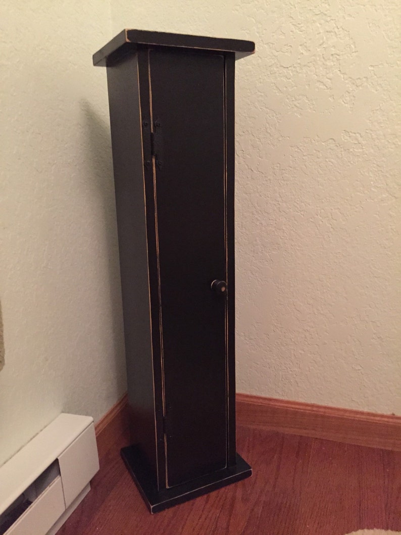 Primitive toilet paper Floor Standing Storage Etsy