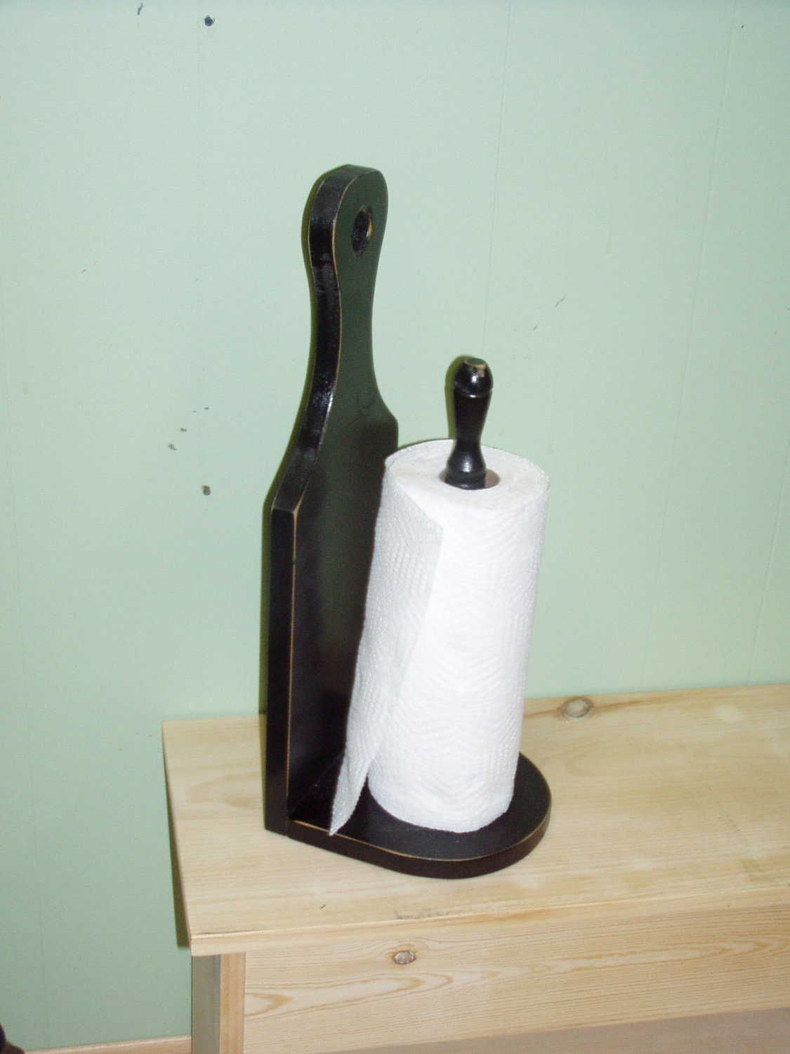 Countertop Paper Towel Holder for Kitchen Rustic Antiqued Etsy