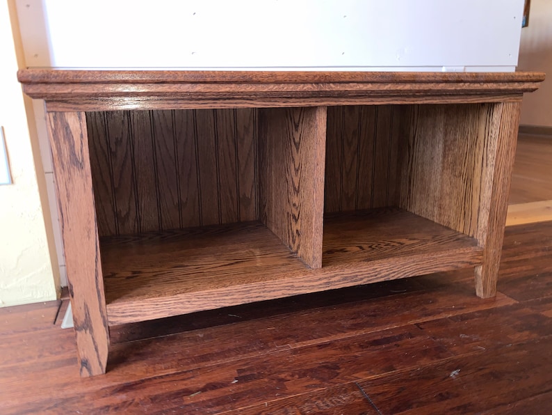 Ekbänk i mudroom: Förvaring av sko i sliten entré bild 9