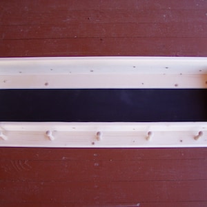 Coat Rack Message Center 2 Shelf Display Unit