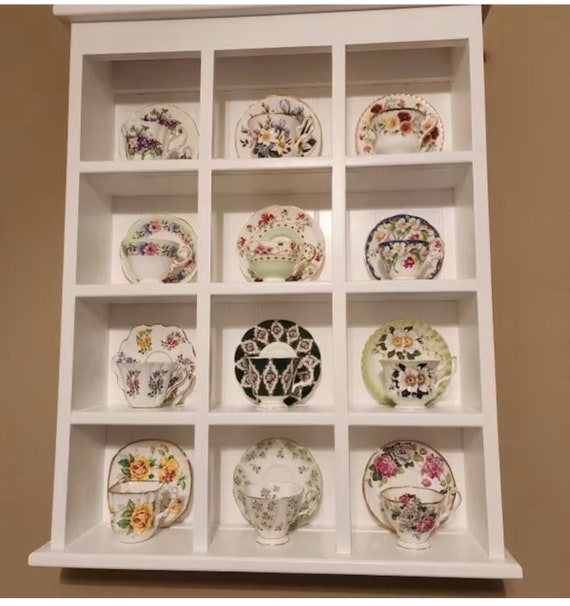 Beautiful Plate Rack / Tea Cup Display / Saucer and Tea Cup Rack / Kitchen  Storage 