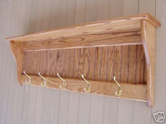 Percheros en madera country hot sale