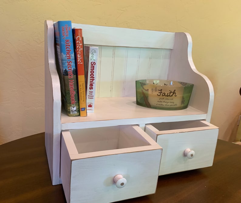 Countertop Cookbook and Recipe Holder Kitchen Storage with Etsy