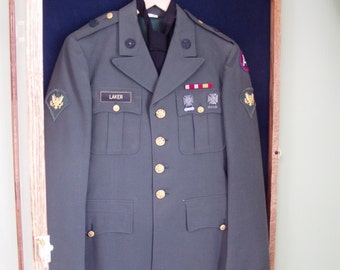 Military Uniform Display Case Memorial