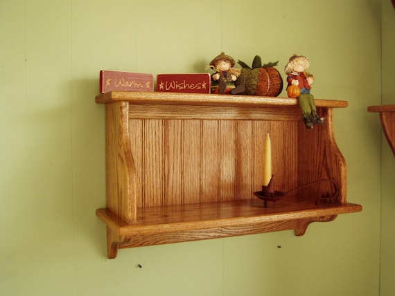 Wood Wall Shelf Kitchen Cupboard Wall Storage Shelf | Etsy