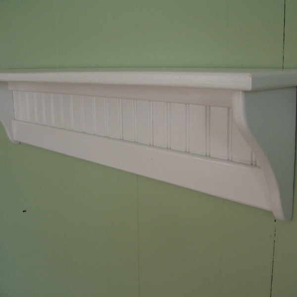 White Wall Shelf Etsy
