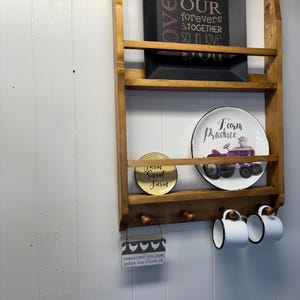 Estante para platos, estante para platos, estante para exhibición de platos, estante para exhibición de platos, estante para tablas de cortar y platos, estante de almacenamiento de cocina