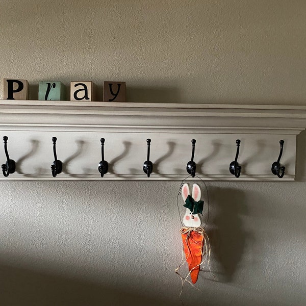 Wall Shelf Hooks Etsy