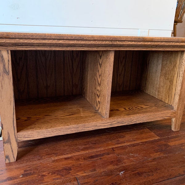 Oak Mudroom Bench , Boot Bench , Shoe Storage Bench , Hallway Bench with Shelves, Bedroom Bench with Blanket Storage , Shoe Rack