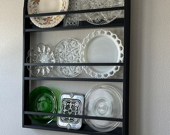 Platter Rack and plate Display, Dish Rack, Plate Rack and Display, Decorative Plate Display Shelf