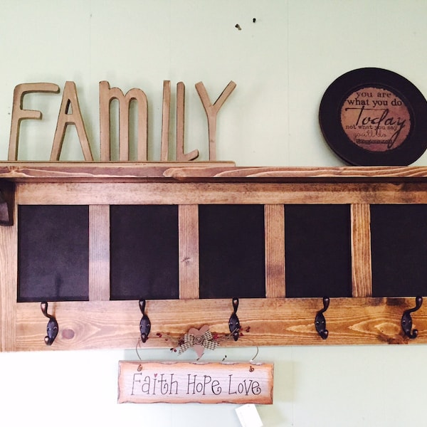 Chalkboard Shelf Etsy