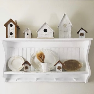 Shabby chic 2024 display shelves