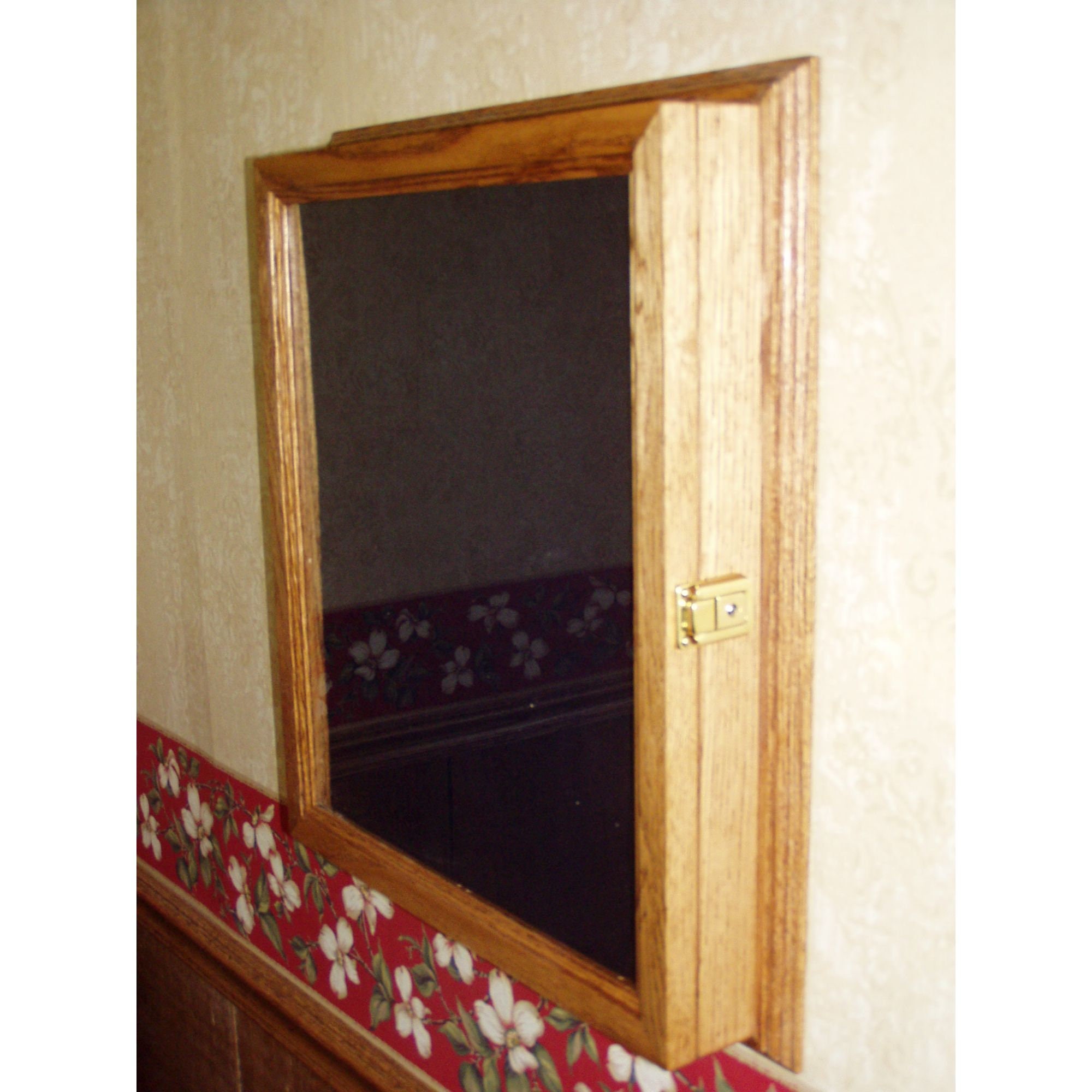 Oak Pin Case Display Collector Case / Pin Case / Awards Etsy