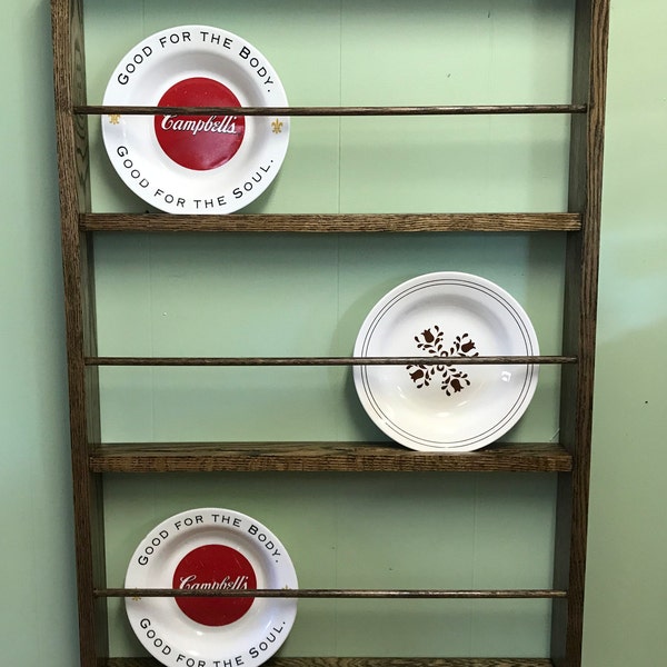 Shelf With Plate Groove Etsy