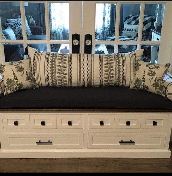 Hallway Boot Bench Mudroom Furniture Clothing Rack Storage Blanket Storage Bench Beautiful Entryway Bench Etsy