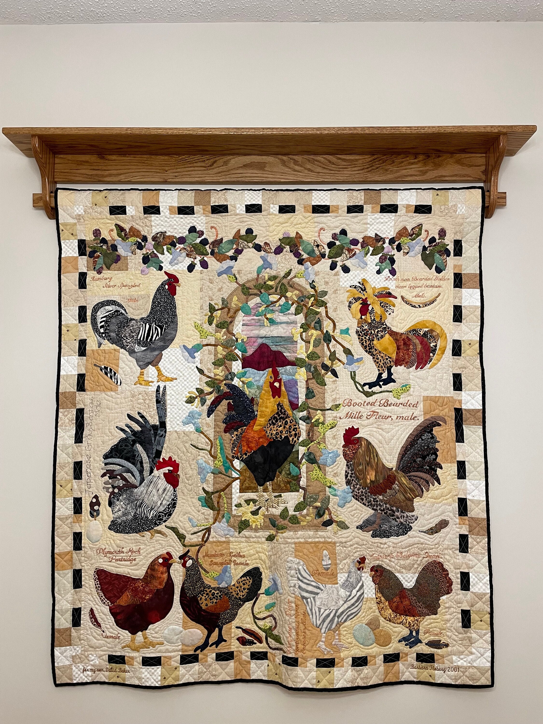 Buy Custom Wall Hanging Quilt Hanger, made to order from Appletree