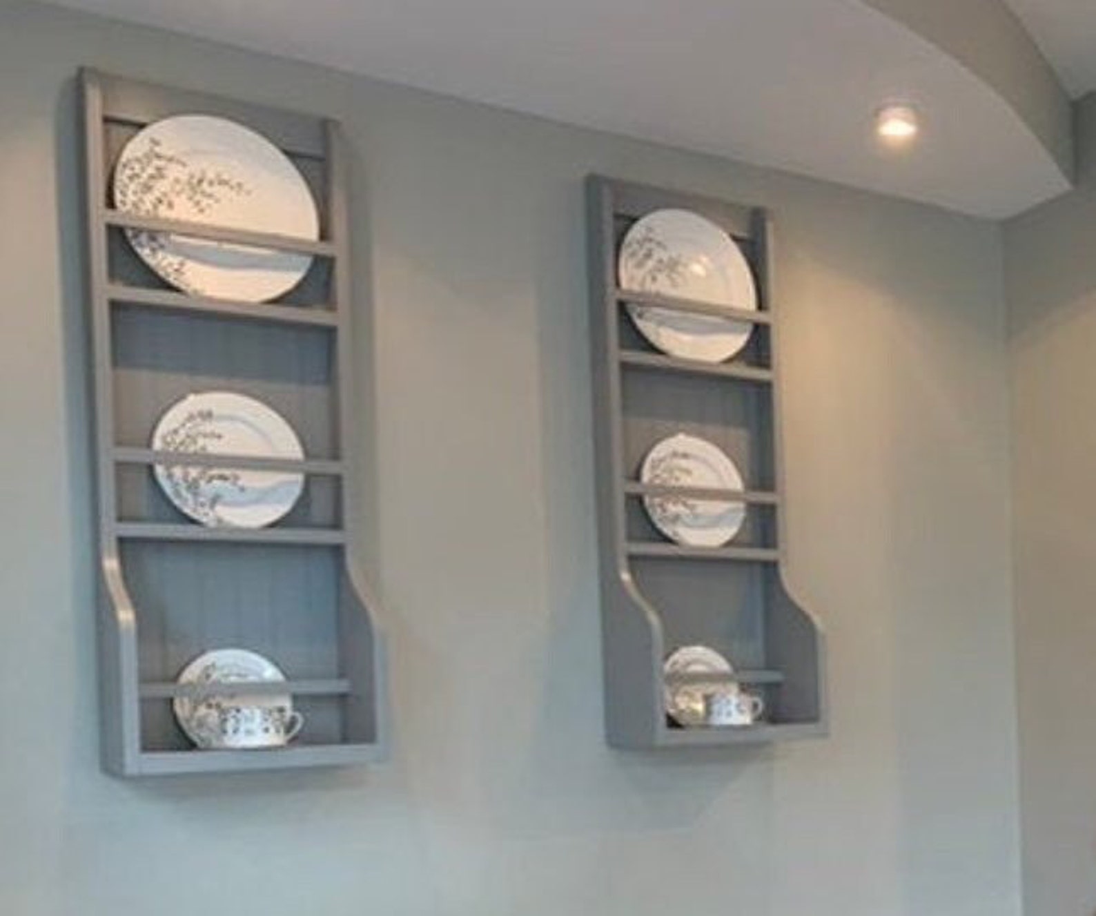 Beautiful Modern Plate and Dish Rack Mug Set Rack Display Etsy