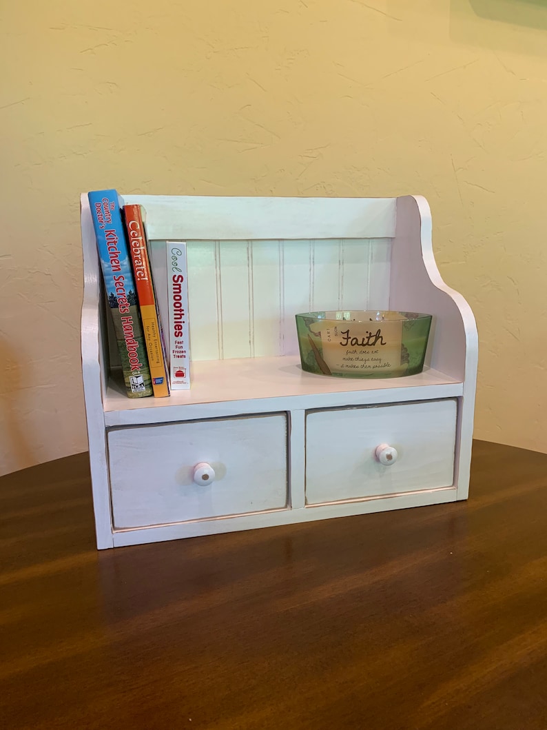 Countertop Cookbook and Recipe Holder Kitchen Storage with Etsy