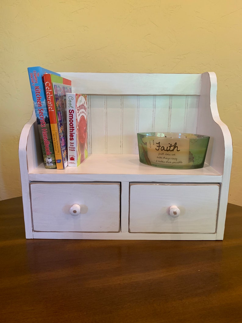Countertop Cookbook and Recipe Holder Kitchen Storage with Etsy
