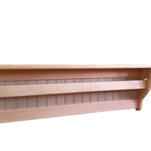 Wall Hanging Quilt Rack - Tapestry Quilt Rack - Towel Rack - Handcrafted Wood Quilt Rack