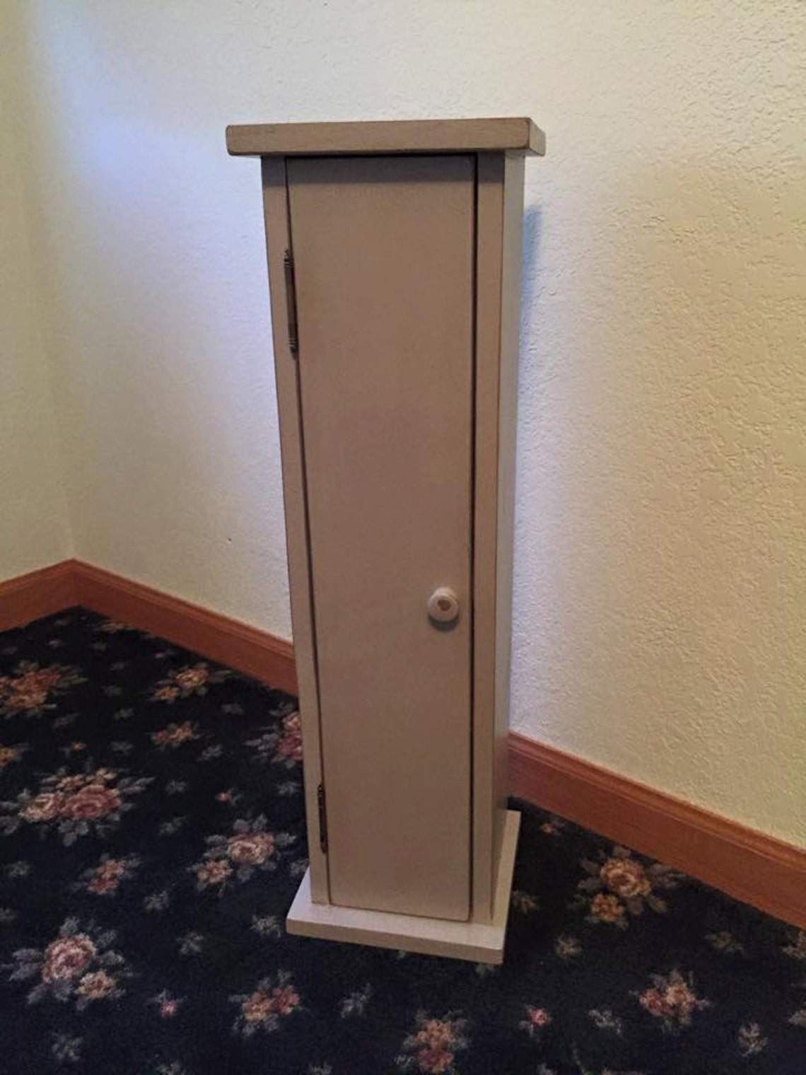 Charming Primitive Toilet Paper Storage for the Floor Etsy