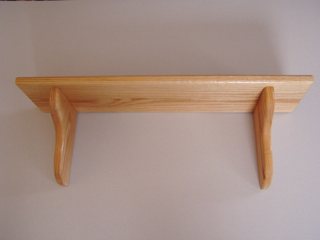 24 Inch X 8 Inch Deep Wall Shelf Wood Display Etsy UK