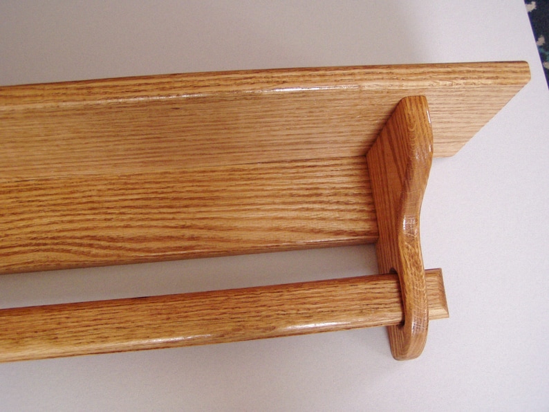 Quilt Hanger 48 Inch Oak Quilt Rack Wall Hanging Rack Quilt Etsy