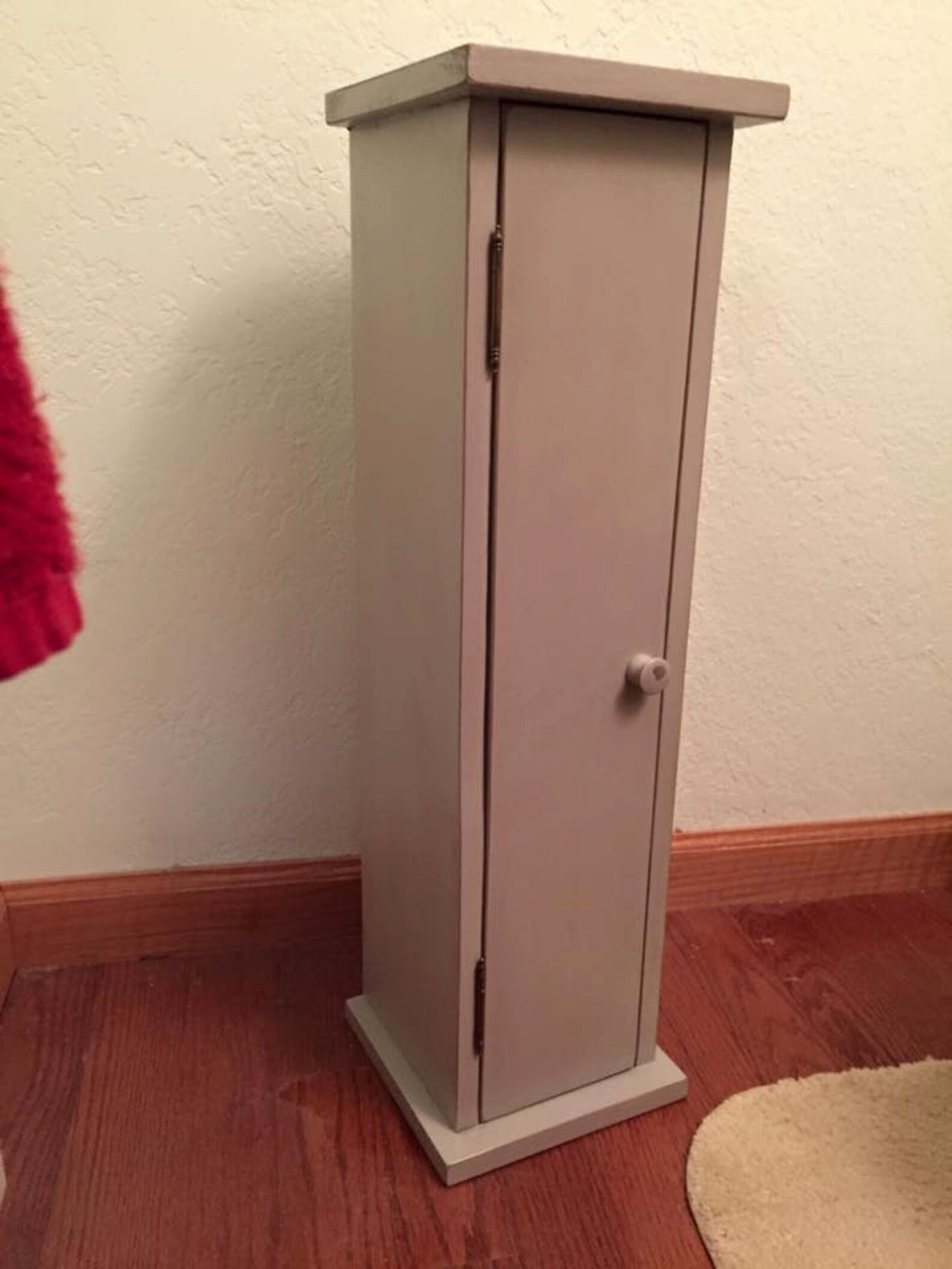 Charming Primitive Toilet Paper Storage for the Floor Etsy